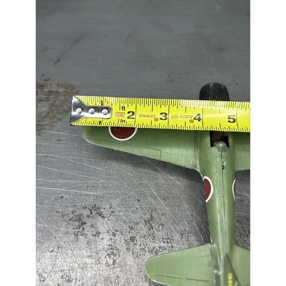 Tamiya Mitsubishi A6M5 Zero Fighter 1/72 Built Painted Missing Parts Model Plane - Picture 9 of 11